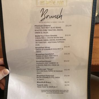 Ten Twelve Main - Brunch menu - Cocktail Bars Near Me - Lexington, Missouri Ten Twelve Main - Brunch menu - Cocktail Bars Near Me - Lexington, Missouri