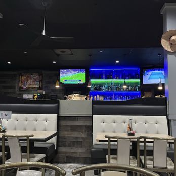 Ay Mama Mexican Grill - Bar with tv in background - Mexican Near Me - Glen Allen, Virginia Ay Mama Mexican Grill - Bar with tv in background - Mexican Near Me - Glen Allen, Virginia