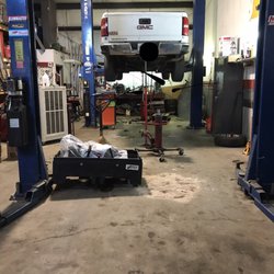 J & A Auto Repair - New transmission going in.