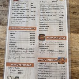 Menu Menu