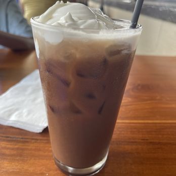 Nalu's South Shore Grill - Nutella iced coffee - Hawaiian Near Me - Kihei, Hawaii