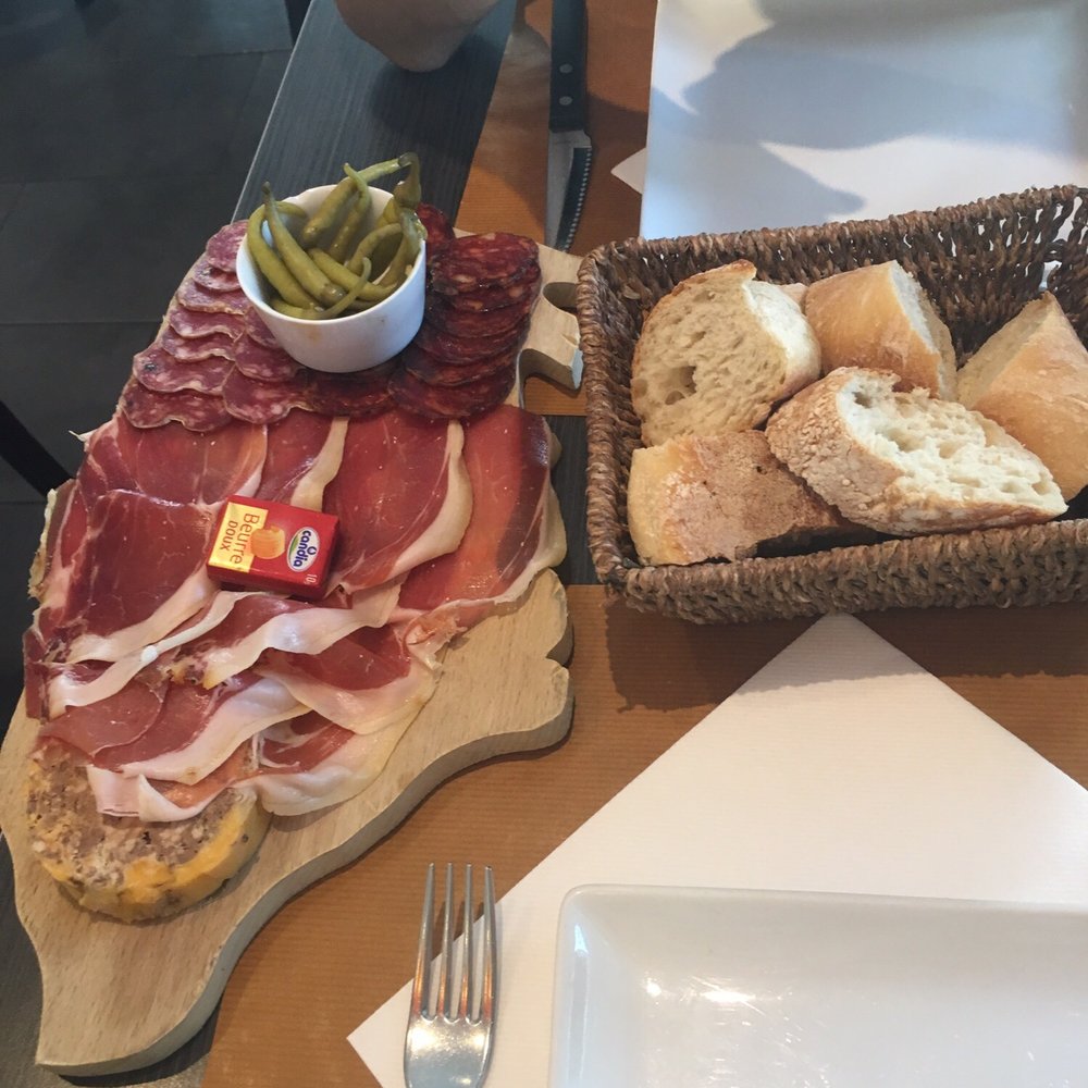 Bar du Jardin - "Assiette de charcuterie" - Restaurants Near Me - Biarritz, 64 Bar du Jardin - "Assiette de charcuterie" - Restaurants Near Me - Biarritz, 64