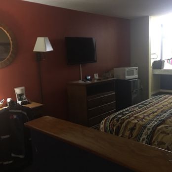 Log Cabin Inn - View from couch - Hotels Near Me - Bay Minette, Alabama