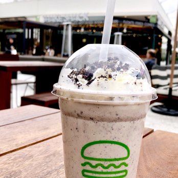 Shake Shack Century City Mall - 2nd Floor - The seasonal shake: mint chocolate chip shake - Fast Food Near Me - Los Angeles, California Shake Shack Century City Mall - 2nd Floor - The seasonal shake: mint chocolate chip shake - Fast Food Near Me - Los Angeles, California