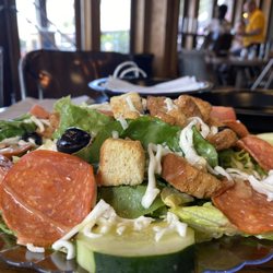 Pizza Oven - Large salad. Fresh.