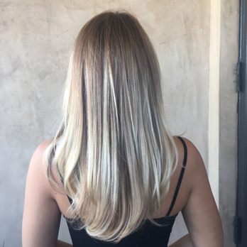 Natural Balayage And Long Soft Layers Yelp