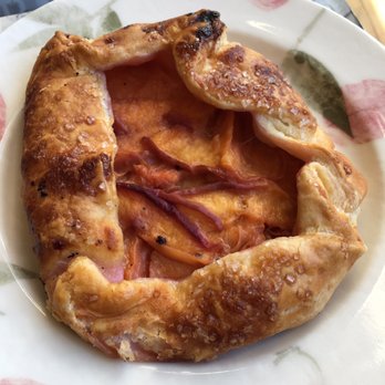 Red Hen Baking - Seasonal Fruit Galette - peach! - Bakeries Near Me - Montpelier, Vermont Red Hen Baking - Seasonal Fruit Galette - peach! - Bakeries Near Me - Montpelier, Vermont