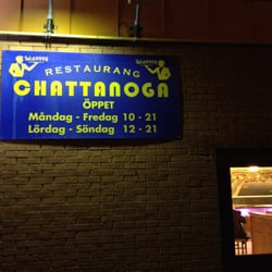 Chatanoga - Öppettider.