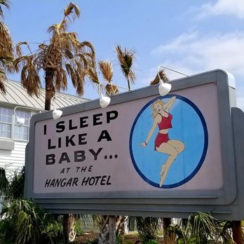Airport Diner - a sign that says sleep like a baby at the airport - Diners Near Me - Fredericksburg, Texas Airport Diner - a sign that says sleep like a baby at the airport - Diners Near Me - Fredericksburg, Texas