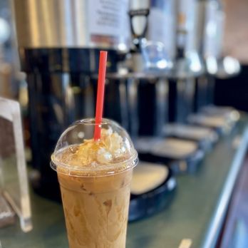 ChocObean - Caramel Macchiato on Ice (L) - Bagels Near Me - Mission Viejo, California ChocObean - Caramel Macchiato on Ice (L) - Bagels Near Me - Mission Viejo, California