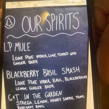 Lone Pine Brewing - Menu - Breweries Near Me - Old Orchard Beach, Maine