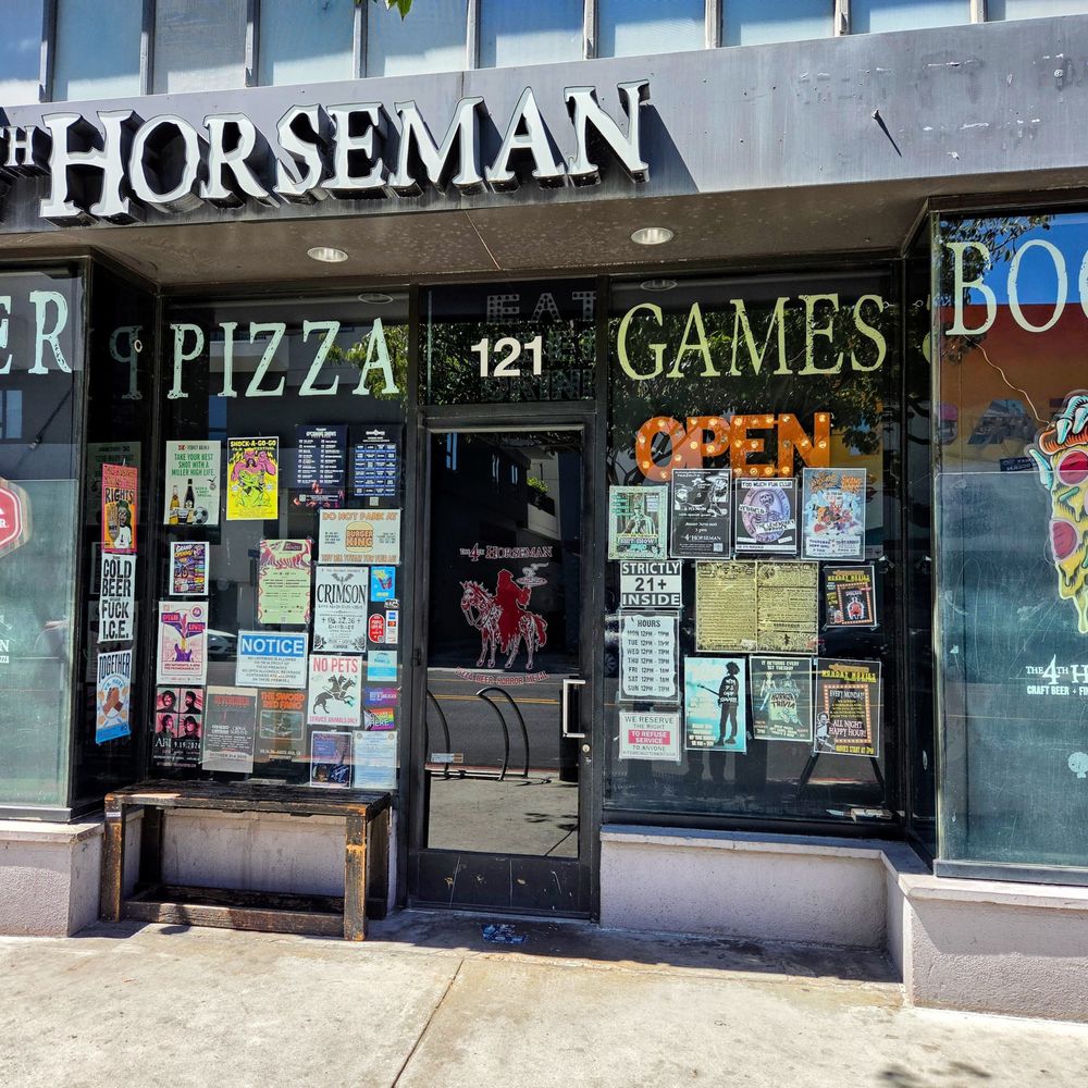 The 4th Horseman - Exterior - Pizza Near Me - Long Beach, California The 4th Horseman - Exterior - Pizza Near Me - Long Beach, California