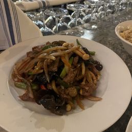Canton Beef with Mushrooms