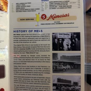 Mel’s Drive-In Nashville - American Near Me - Nashville, Tennessee Mel’s Drive-In Nashville - American Near Me - Nashville, Tennessee