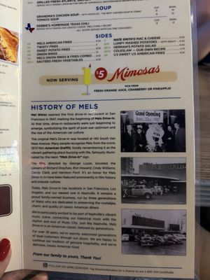 Menu photo 4 Mel’s Drive-In Nashville Nashville, TN Menu photo 4 Mel’s Drive-In Nashville Nashville, TN