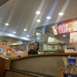 鴻圖樓 - Terrible food and service.  It's 24/7 I arrived late in Hong Kong went to the back of the hotel try to get SIM card and food
