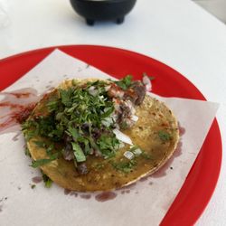 Tacos El Gordo - Cabeza one that I wouldn't order again. Not a bad flavor but was to mushy.