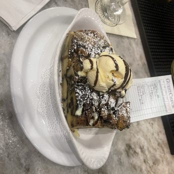 St Augustine Fish Camp - Cookies and cream bread pudding - Seafood Near Me - St Augustine, Florida