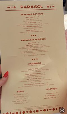 Menu photo 6 Parasol St. Petersburg, FL Menu photo 6 Parasol St. Petersburg, FL