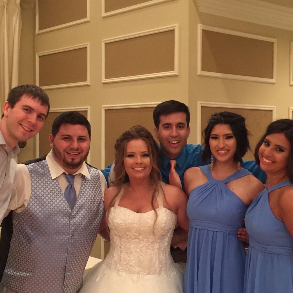 This photo was at midnight and we still looked fabulous! This photo was at midnight and we still looked fabulous!