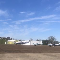 Carroll County Airport Restaurant - The ramp.