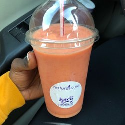 Natures Cure - Fat Blaster; first time trying a smoothie and it's amazing!