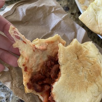 Mee Sum Pastry - Pork bun bread not full cooked and doughy - Seafood Near Me - Seattle, Washington