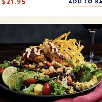 Firebirds Wood Fired Grill - Crab cake salad that's posted online - Steakhouses Near Me - Niles, Ohio Firebirds Wood Fired Grill - Crab cake salad that's posted online - Steakhouses Near Me - Niles, Ohio