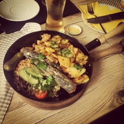Gasthof zum Goldenen Stern - Essen aus der Pfanne.