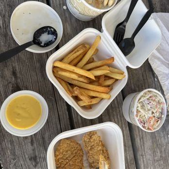 Liv's Shack - Chicken tenders, fries, cole slaw, clam chowder - Seafood Near Me - Old Saybrook, Connecticut Liv's Shack - Chicken tenders, fries, cole slaw, clam chowder - Seafood Near Me - Old Saybrook, Connecticut