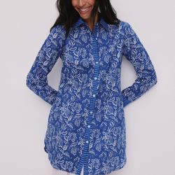Boutique Singh - Blue tunic with beautiful print!