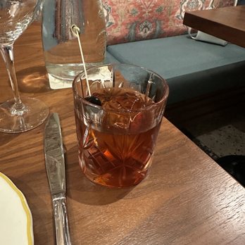 Via Triozzi - Barrel aged manhattan - Italian Near Me - Dallas, Texas Via Triozzi - Barrel aged manhattan - Italian Near Me - Dallas, Texas