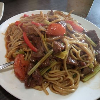 Homemade Ramen - stir fried pulled noodle with beef ($10.99) - amazing noodles, a bit too greasy - Chinese Near Me - Toronto, Ontario Homemade Ramen - stir fried pulled noodle with beef ($10.99) - amazing noodles, a bit too greasy - Chinese Near Me - Toronto, Ontario