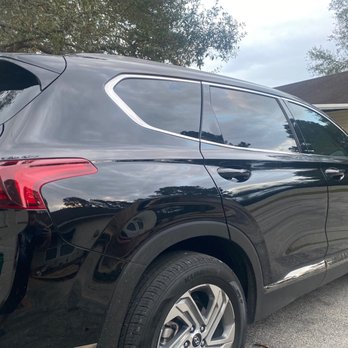 Maximum Tint & Sound - 30% tint on 2019 Hyundai Santa Fe - Car Stereo Installation Near Me - Houston, Texas Maximum Tint & Sound - 30% tint on 2019 Hyundai Santa Fe - Car Stereo Installation Near Me - Houston, Texas
