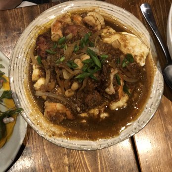 Scratch Kitchen - Messy shrimp and grits! - Breakfast & Brunch Near Me - Honolulu, Hawaii