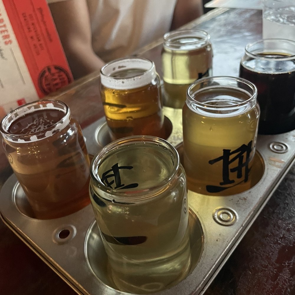 Paddle Hard Brewing - Beer float - Breweries Near Me - Grayling, Michigan