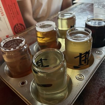 Paddle Hard Brewing - Beer float - Breweries Near Me - Grayling, Michigan