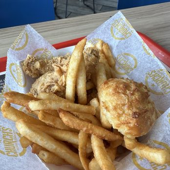 Church's Texas Chicken - Three-piece and fries - Chicken Wings Near Me - Niagara Falls, New York