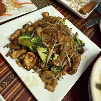 New Spicy House - Their version of drunken noodles - Thai Near Me - Waianae, Hawaii