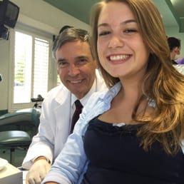 Dr Miroue and 14 year old daughter. Dr Miroue and 14 year old daughter.