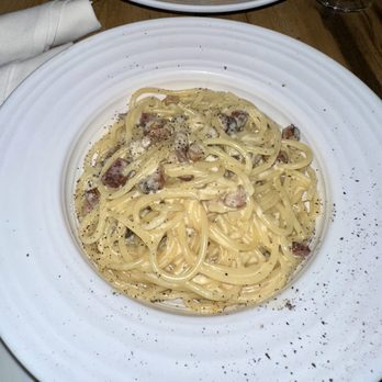 Rusticucina - Bucatini Carbonara - Italian Near Me - San Diego, California Rusticucina - Bucatini Carbonara - Italian Near Me - San Diego, California