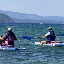 It was a perfect day for kayaking. It was a perfect day for kayaking.