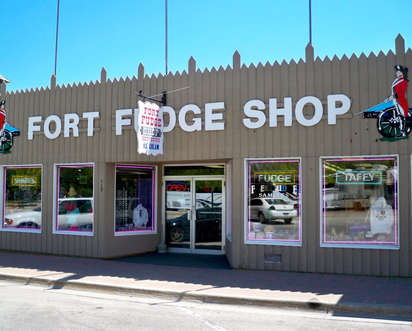 FORT FUDGE SHOP Updated June 2024 113 Straits Ave, Mackinaw City