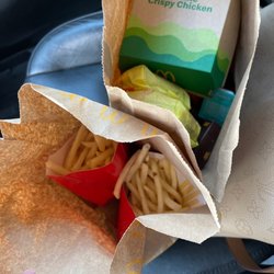 McDonald's - Deluxe Crispy Chicken Sandwich Meal Quarter Pounder with Cheese Deluxe Meal Cheeseburger Strawberry & Crme Pie