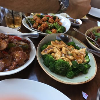 P.F. Chang's - Pepper chicken, mongolian beef, ginger chicken and sesame chicken - Chinese Near Me - Lone Tree, Colorado