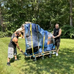 Top Tier Moving - Safely moving a piano over uneven terrain