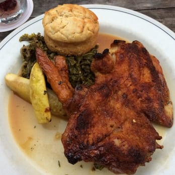Woodberry Kitchen - Chicken and biscuit. Simple but delicious. I loved the greens. - American Near Me - Baltimore, Maryland Woodberry Kitchen - Chicken and biscuit. Simple but delicious. I loved the greens. - American Near Me - Baltimore, Maryland