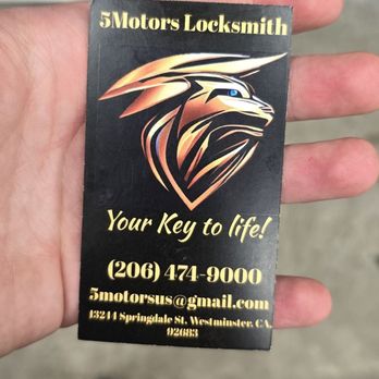 5Motors Locksmith - Keys & Locksmiths Near Me - Westminster , California