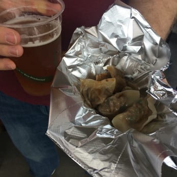 Durham Food Truck Rodeo - Mixed dumplings from chirba chirba - Food Trucks Near Me - Durham, North Carolina