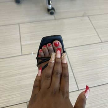 Old National Nails Spa - Full Set + Pedicure  I always get exactly what I want, in fact sometimes it turns out even better than I imagined. - Nail Salons Near Me - Atlanta, Georgia